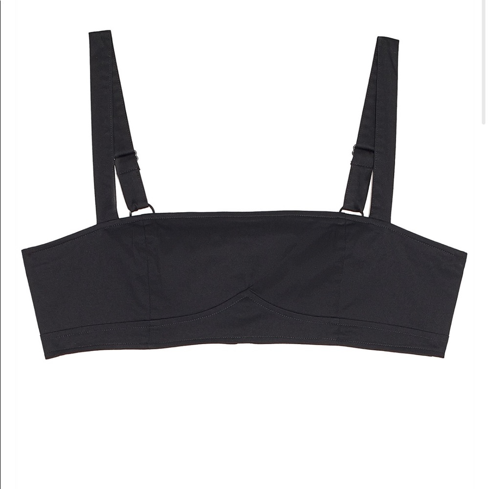 NEW Danielle Bernstein Macy’s Poplin Crop Top